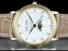 Blancpain Villeret Moon Phase GoldWhite Roman Dial  Watch  6595-1141-55